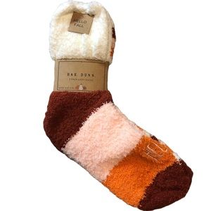🆕 Rae Dunn HELLO FALL Cozy Socks 3 Pack